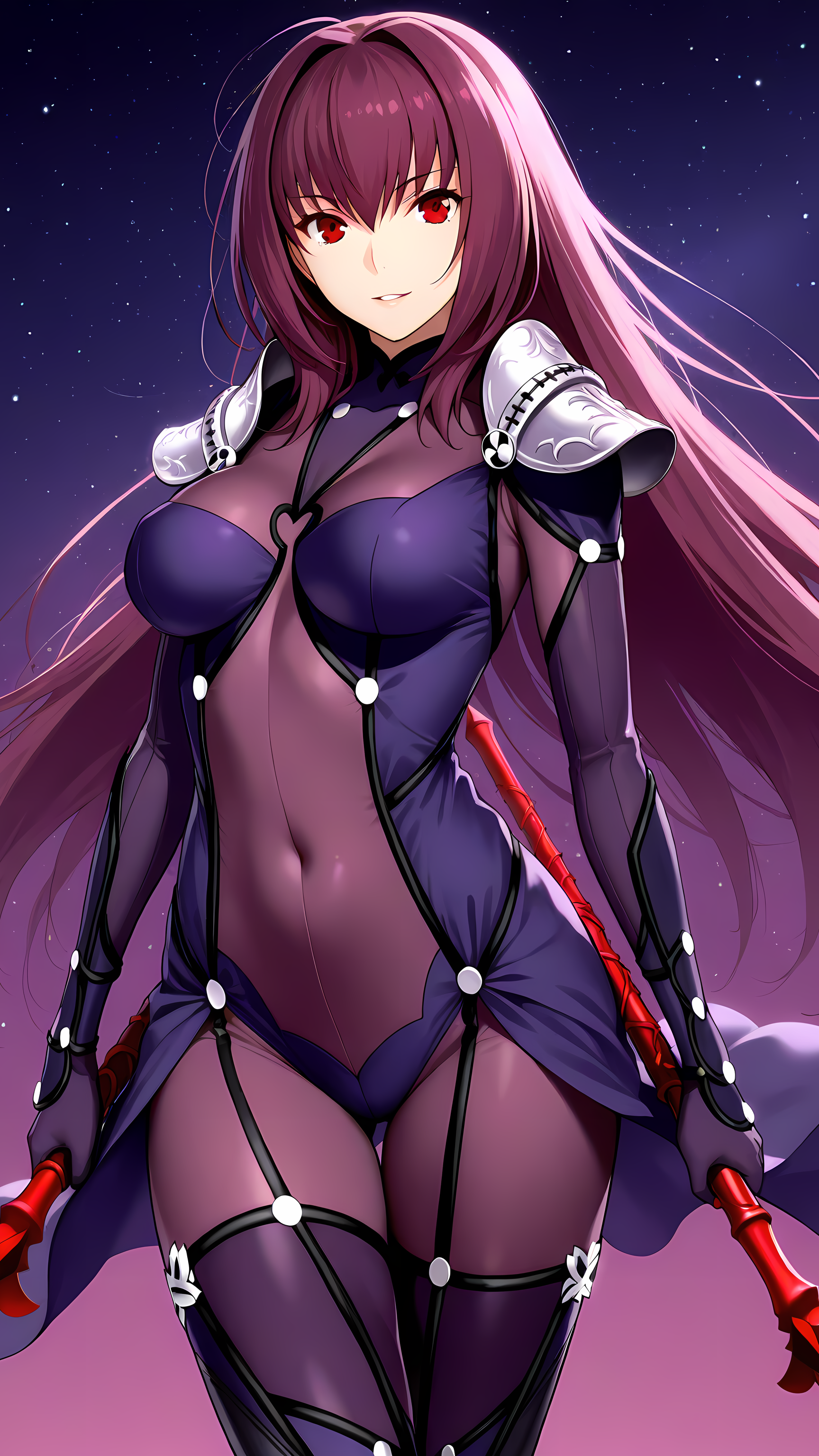 スカサハ(Fate/Grand Order)のAIキャラクター紹介イラスト